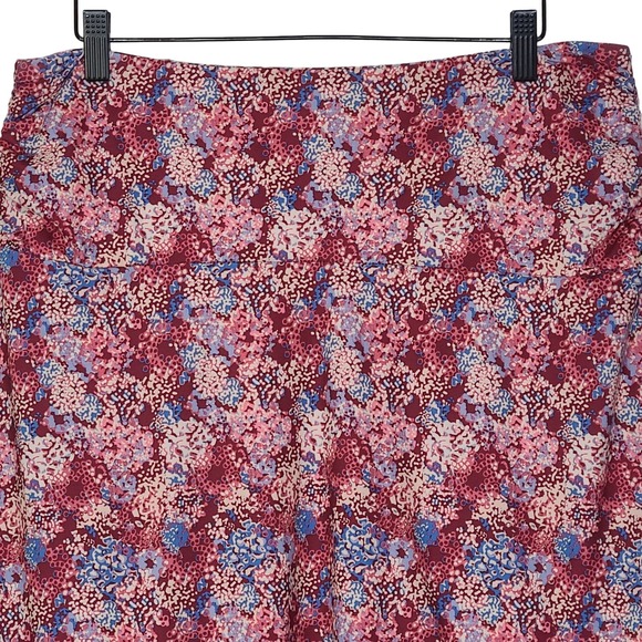Patagonia Seabrook Skirt Fernai Floral Petra Pink Size L 50+ UPF Sun Protection - Picture 6 of 11